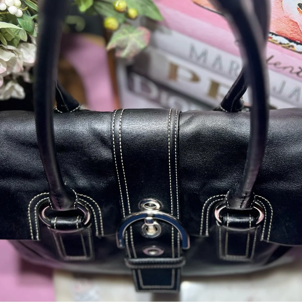 Coach vintage soho black satchel GUC - Picture 8 of 14